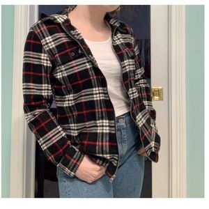 CHAPS Petite Lumberjack Women Flannel Jacket